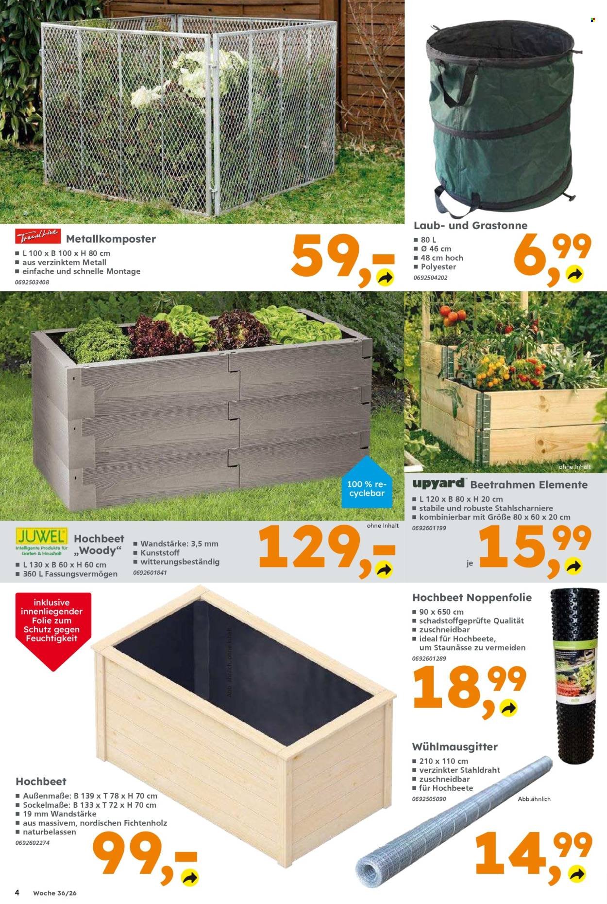 GLOBUS BAUMARKT Prospekt - Ab Montag 31.08.2026
