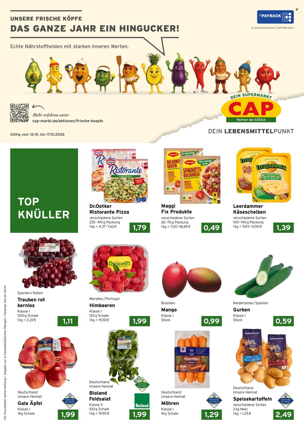 CAP-MARKT Prospekt - Ab Montag 12.10.2026