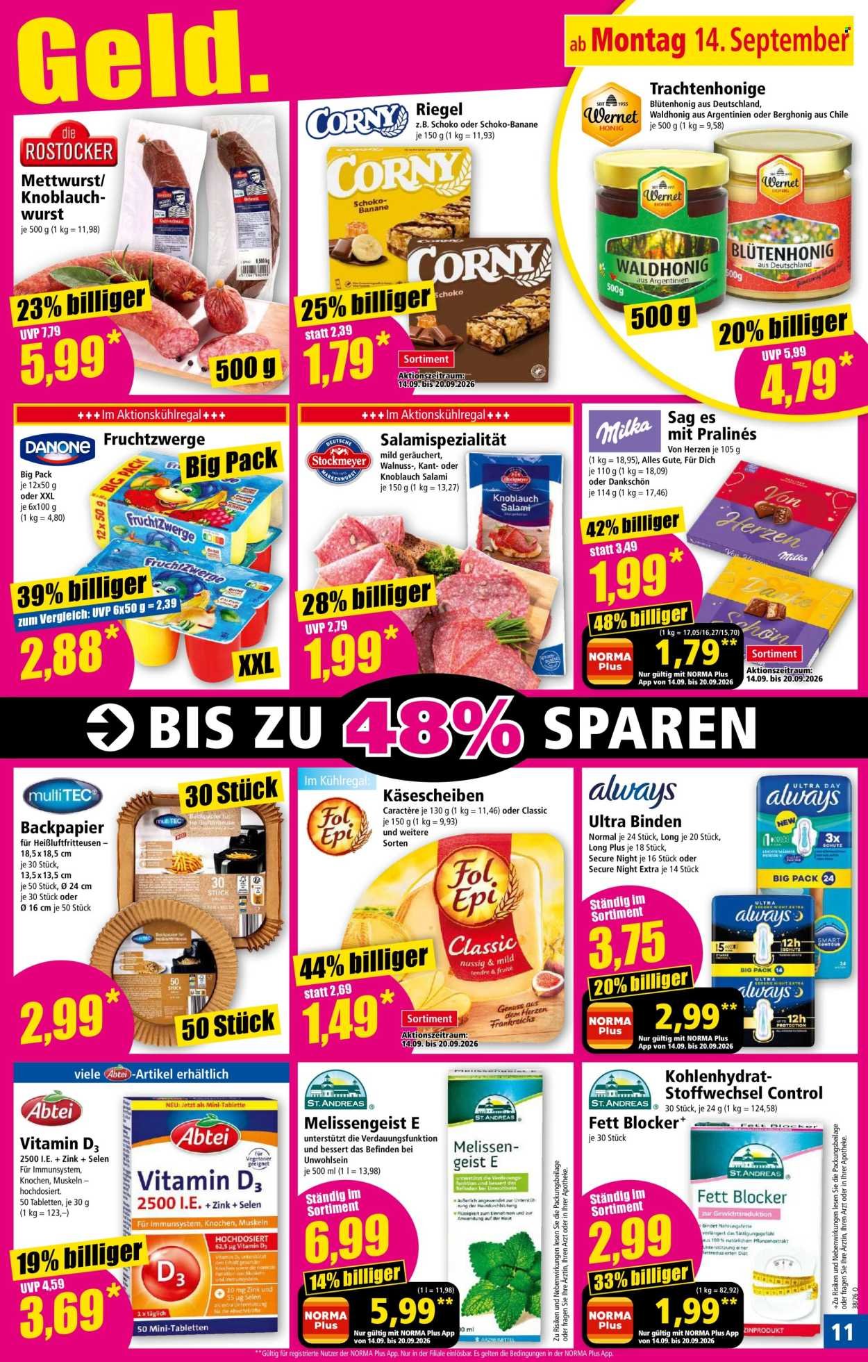 NORMA Prospekt - Ab Montag 14.09.2026