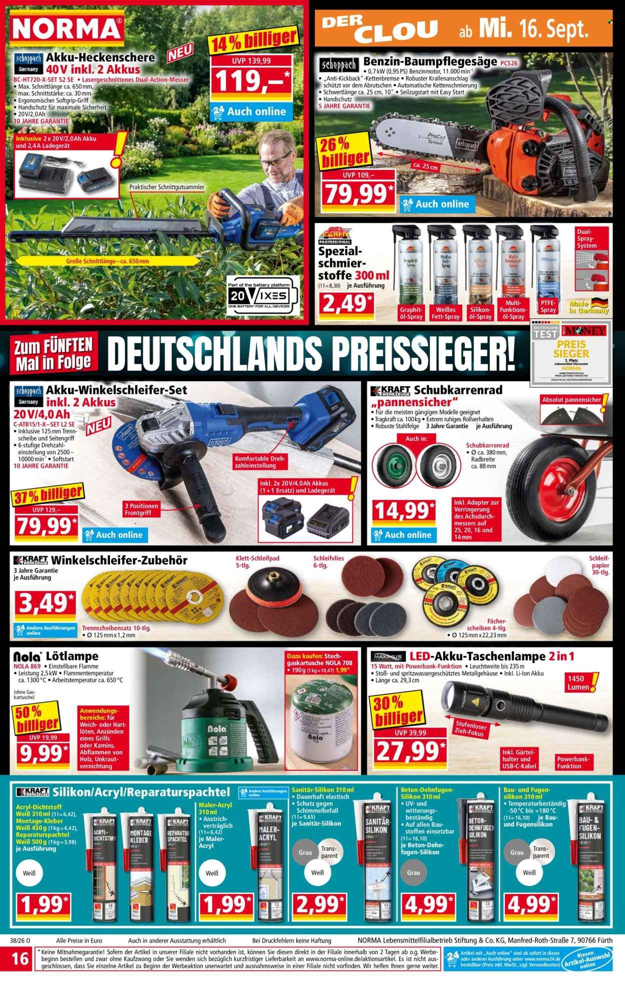 NORMA Prospekt - Ab Montag 14.09.2026