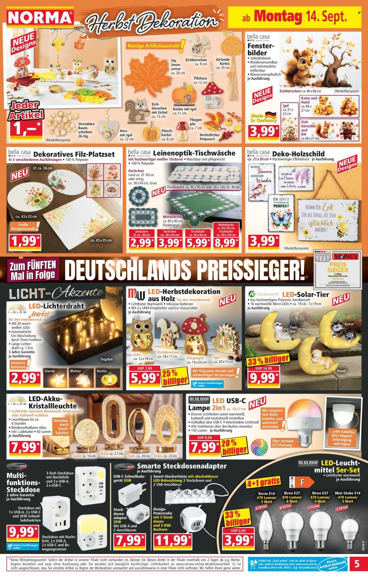NORMA Prospekt - Ab Montag 14.09.2026
