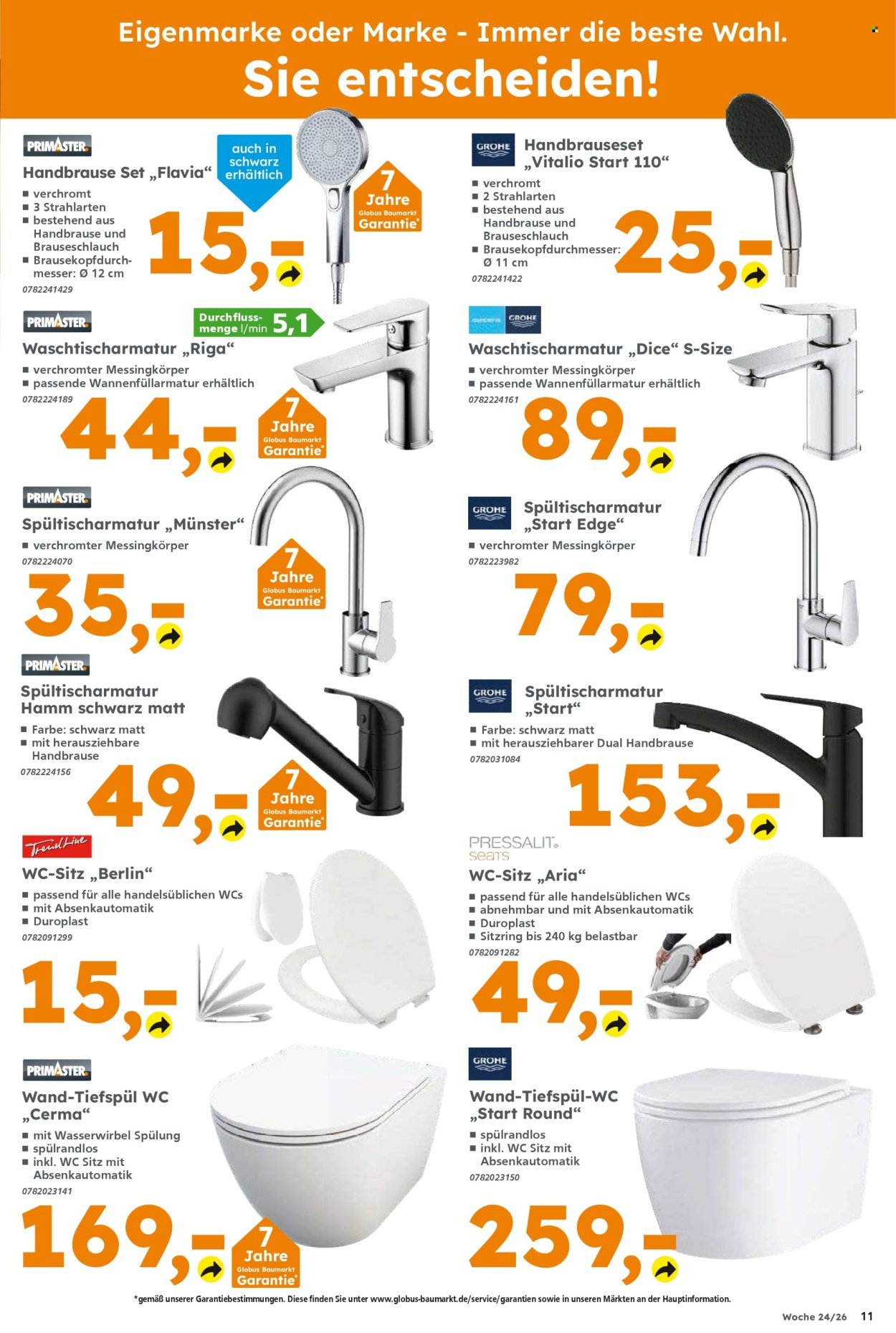 GLOBUS BAUMARKT Prospekt - Ab Montag 8.06.2026
