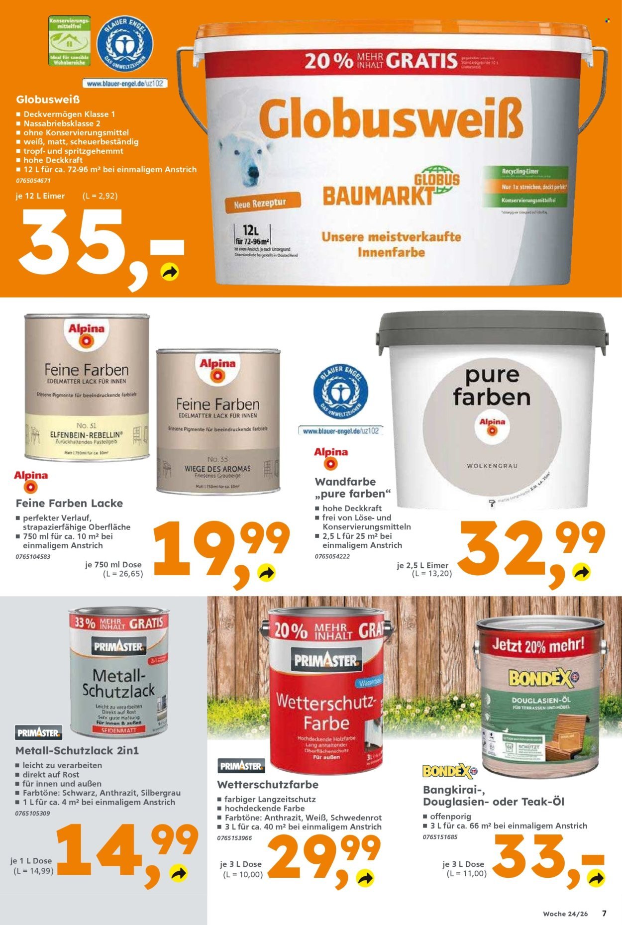 GLOBUS BAUMARKT Prospekt - Ab Montag 8.06.2026