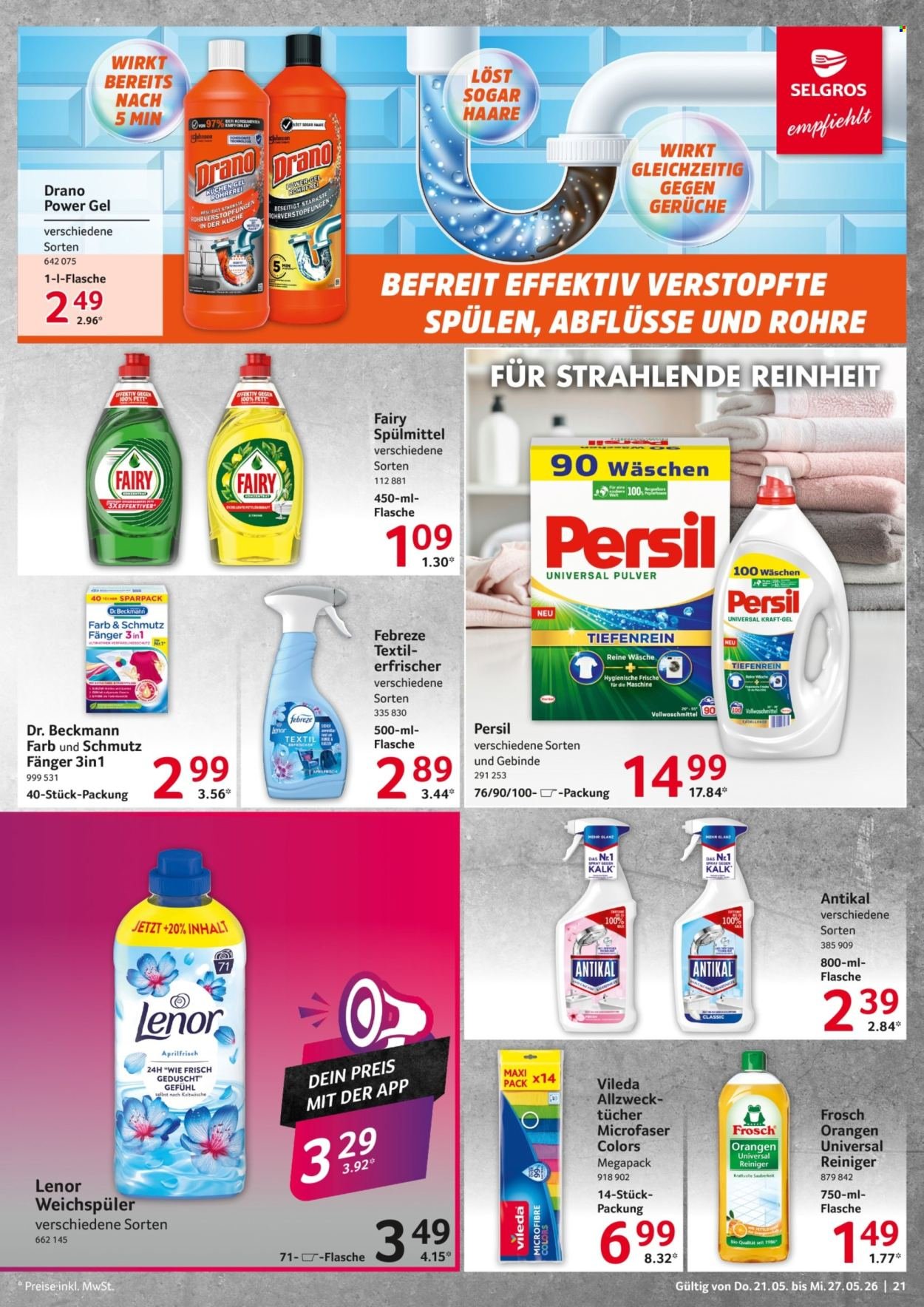 SELGROS Prospekt - Food (2026-05-21 - 2026-05-27)