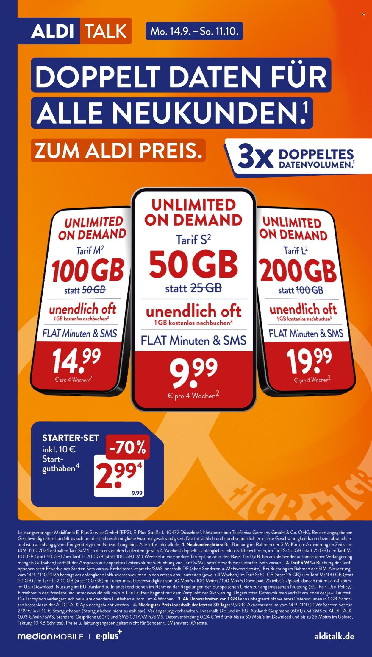 ALDI SÜD Prospekt - Ab Montag 28.09.2026