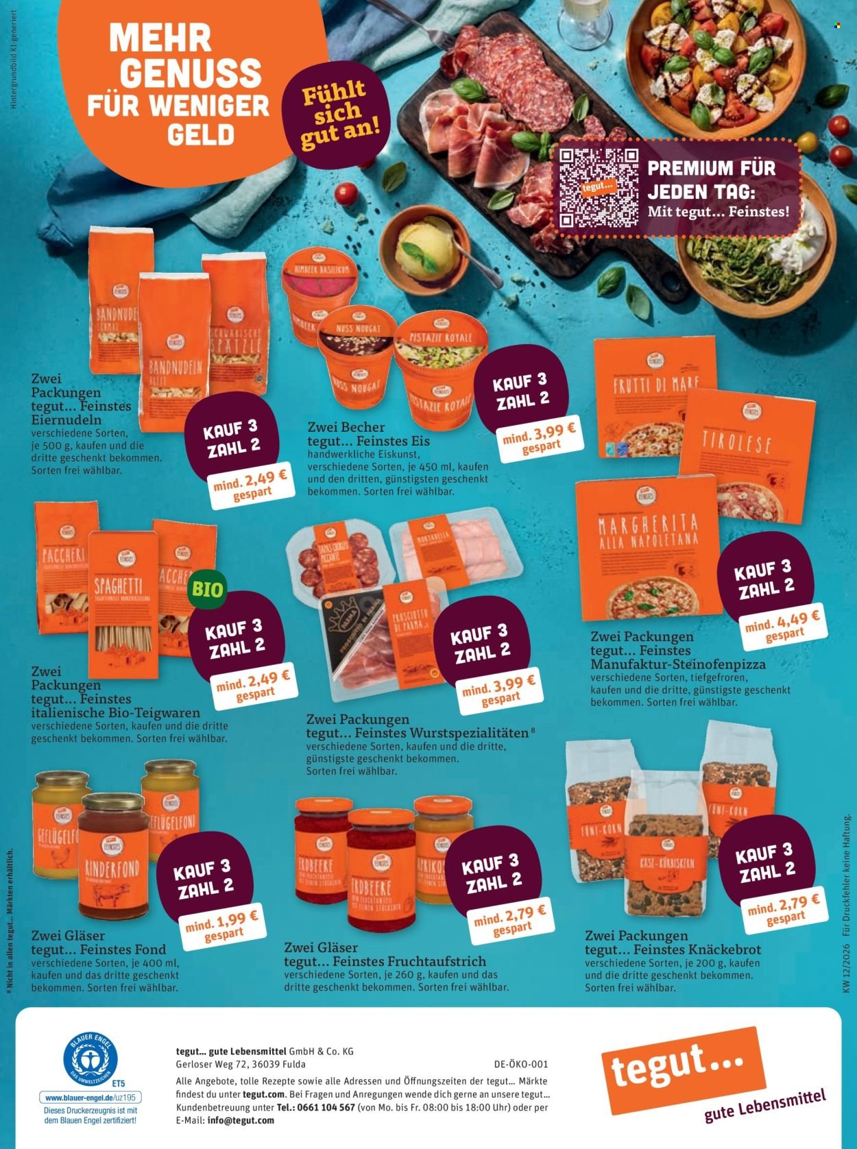 TEGUT... Prospekt - Ab Montag 16.03.2026