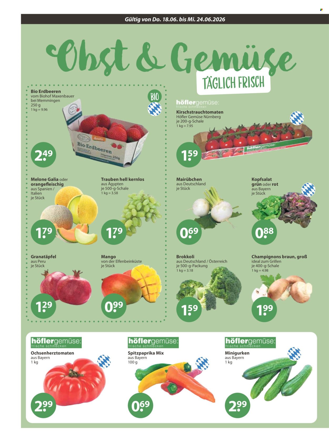 V-MARKT Prospekt - Ab Donnerstag 18.06.2026