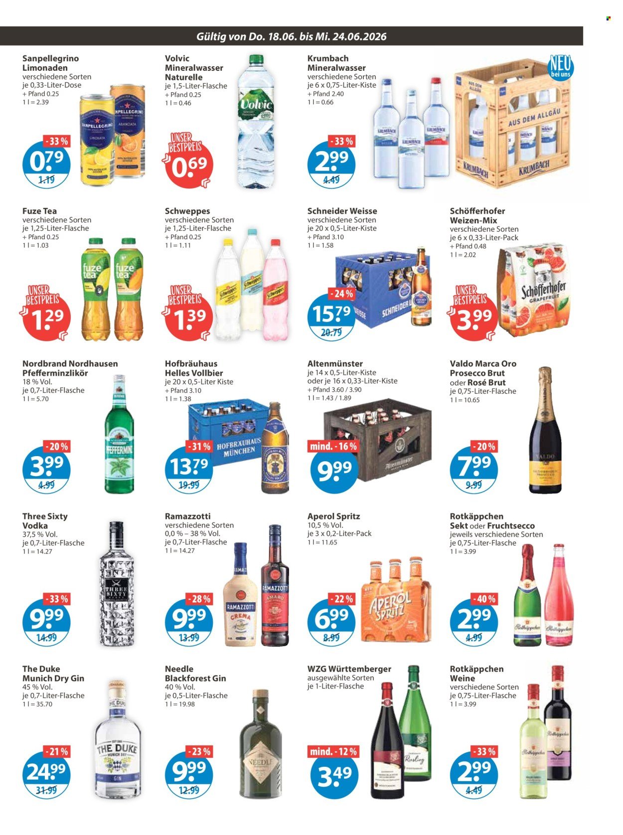V-MARKT Prospekt - Ab Donnerstag 18.06.2026