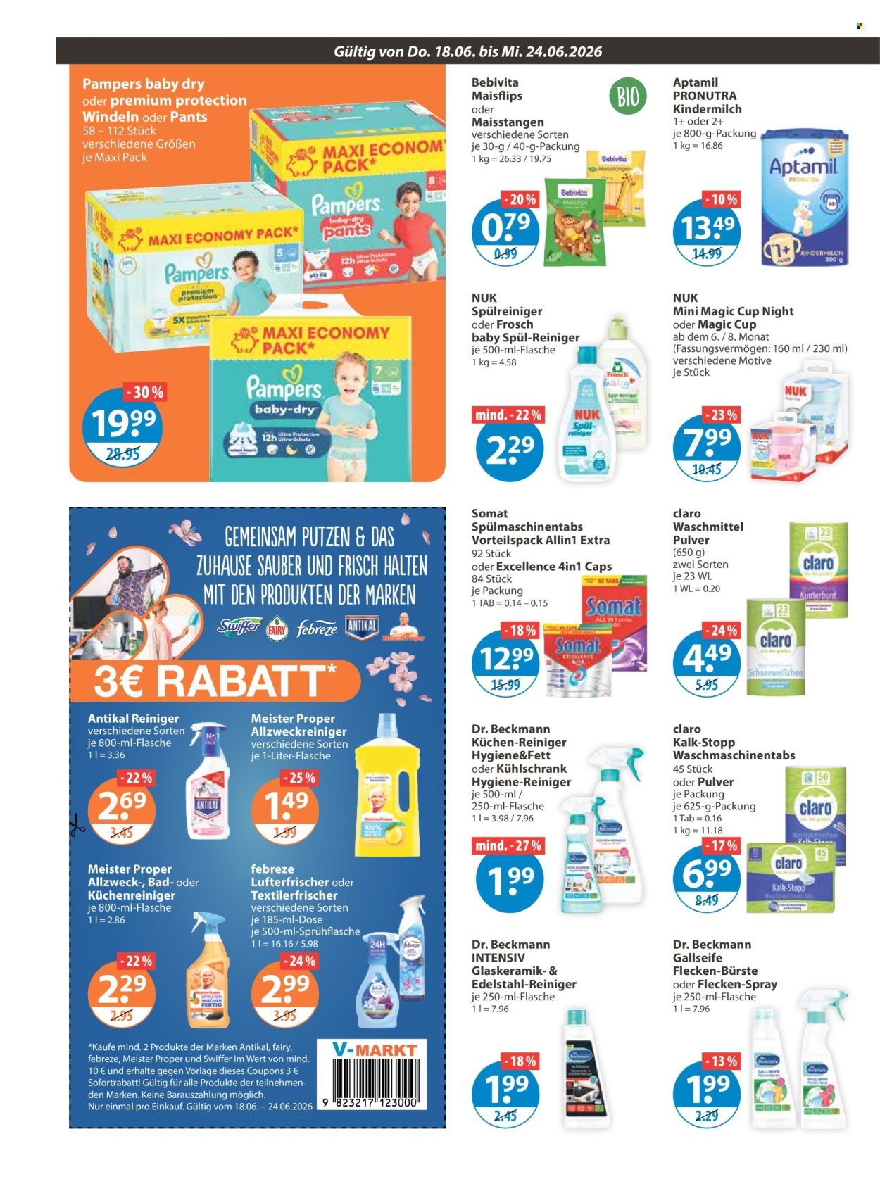 V-MARKT Prospekt - Ab Donnerstag 18.06.2026