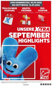 KAUFLAND Prospekt - Ab Donnerstag 3.09.2026