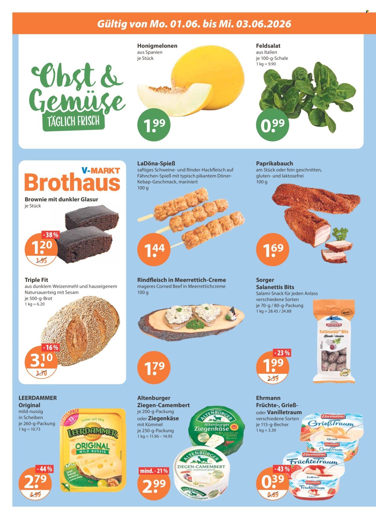V-MARKT Prospekt - Ab Montag 1.06.2026