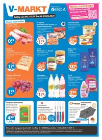 V-MARKT Prospekt - Ab Montag 1.06.2026