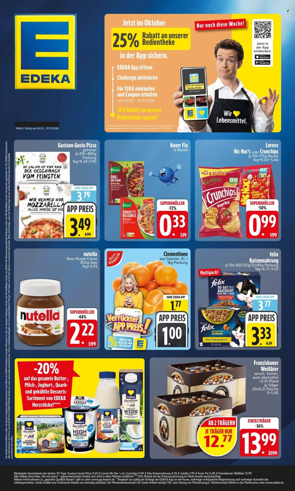 EDEKA Prospekt - Ab Montag 26.10.2026