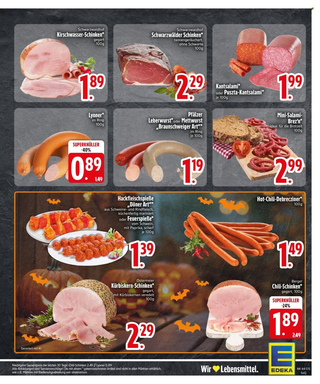 EDEKA Prospekt - Ab Montag 26.10.2026