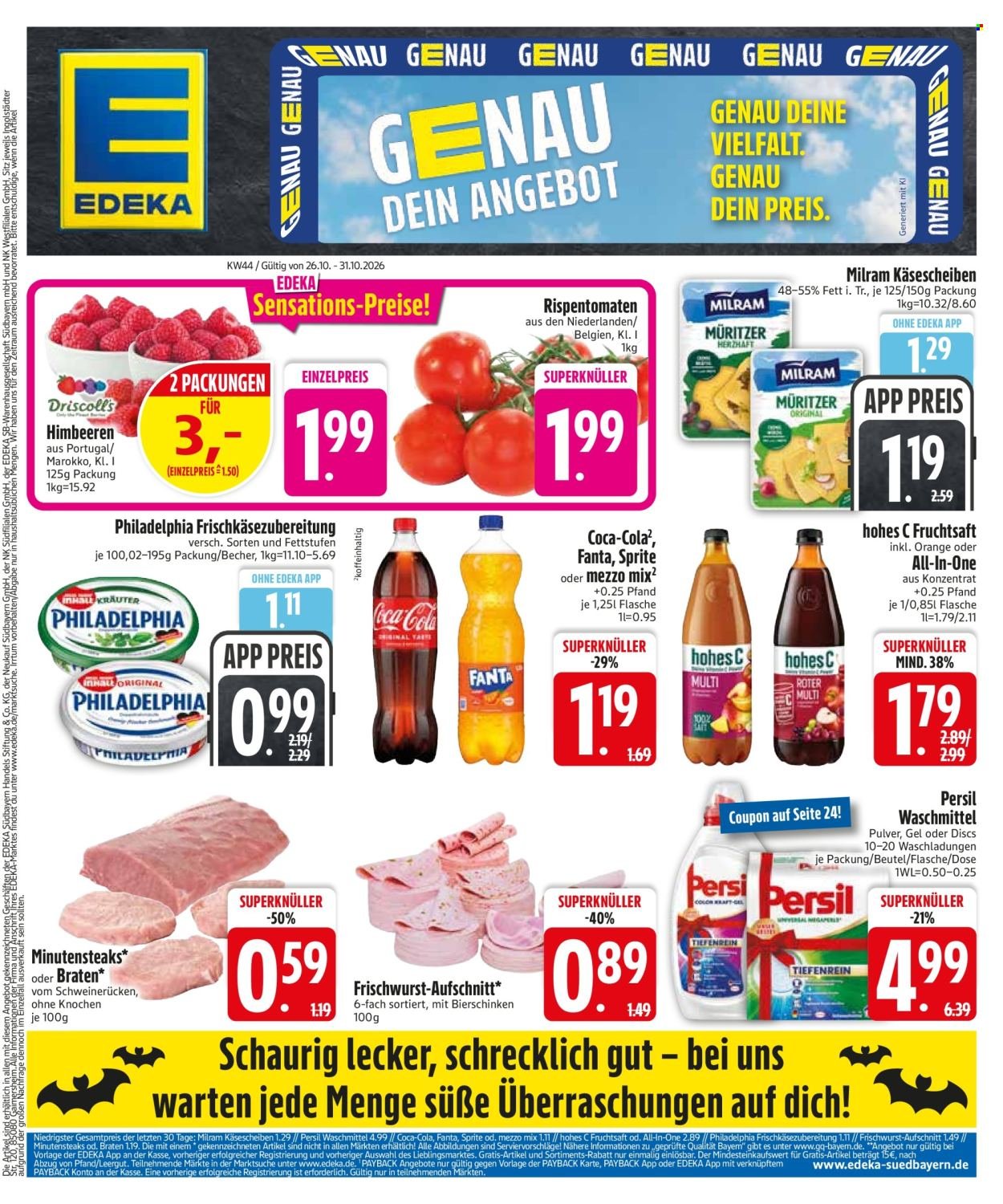 EDEKA Prospekt - Ab Montag 26.10.2026