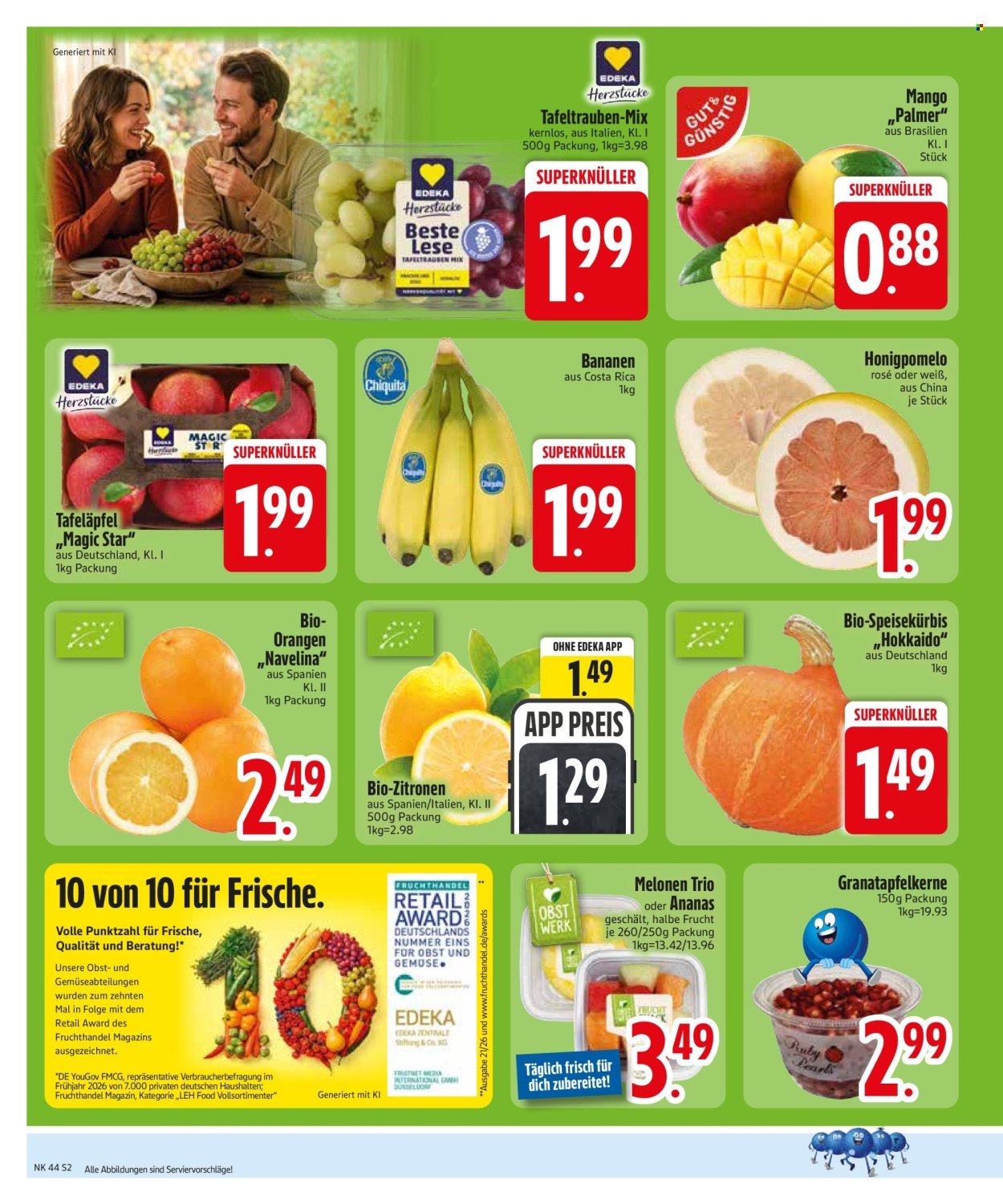 EDEKA Prospekt - Ab Montag 26.10.2026