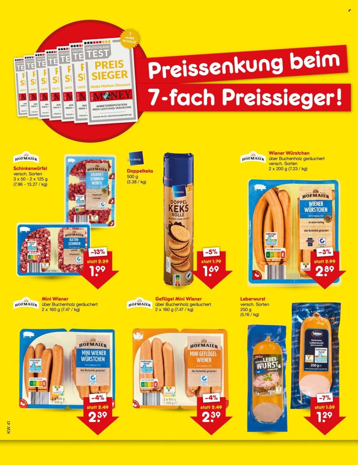 NETTO MARKEN-DISCOUNT Angebote - Preissenkung auf Dauer