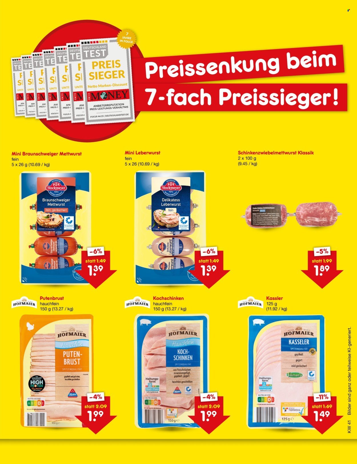 NETTO MARKEN-DISCOUNT Angebote - Preissenkung auf Dauer