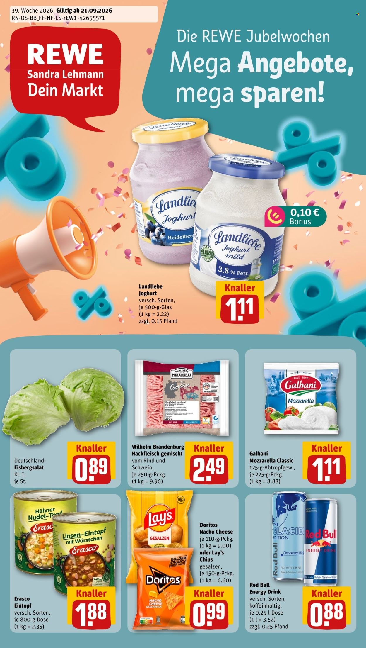 REWE Prospekt - Ab Montag 21.09.2026