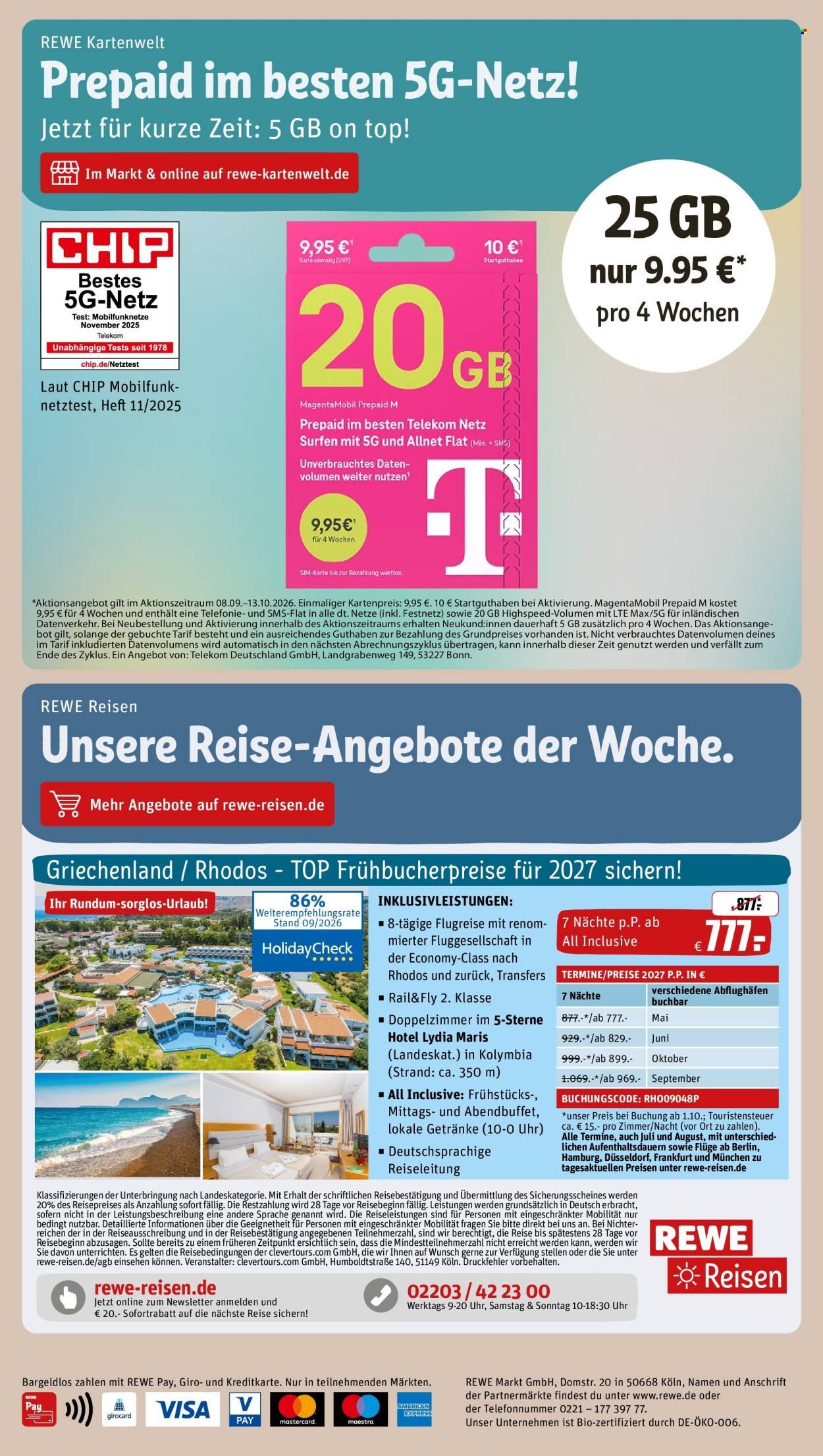 REWE Prospekt - Ab Montag 21.09.2026