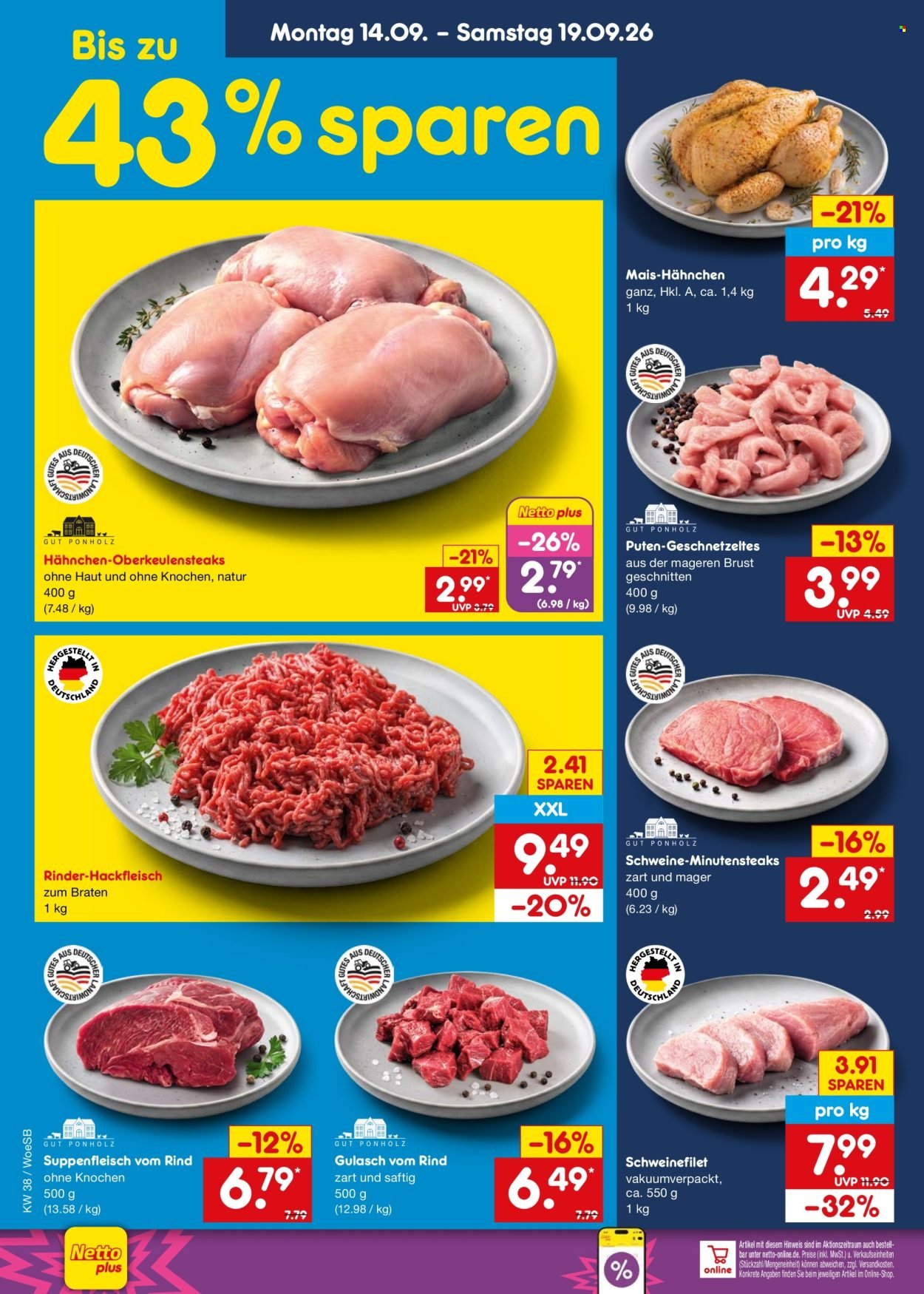 NETTO MARKEN-DISCOUNT Prospekt - Ab Montag 14.09.2026