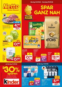 NETTO MARKEN-DISCOUNT Prospekt - Ab Montag 14.09.2026