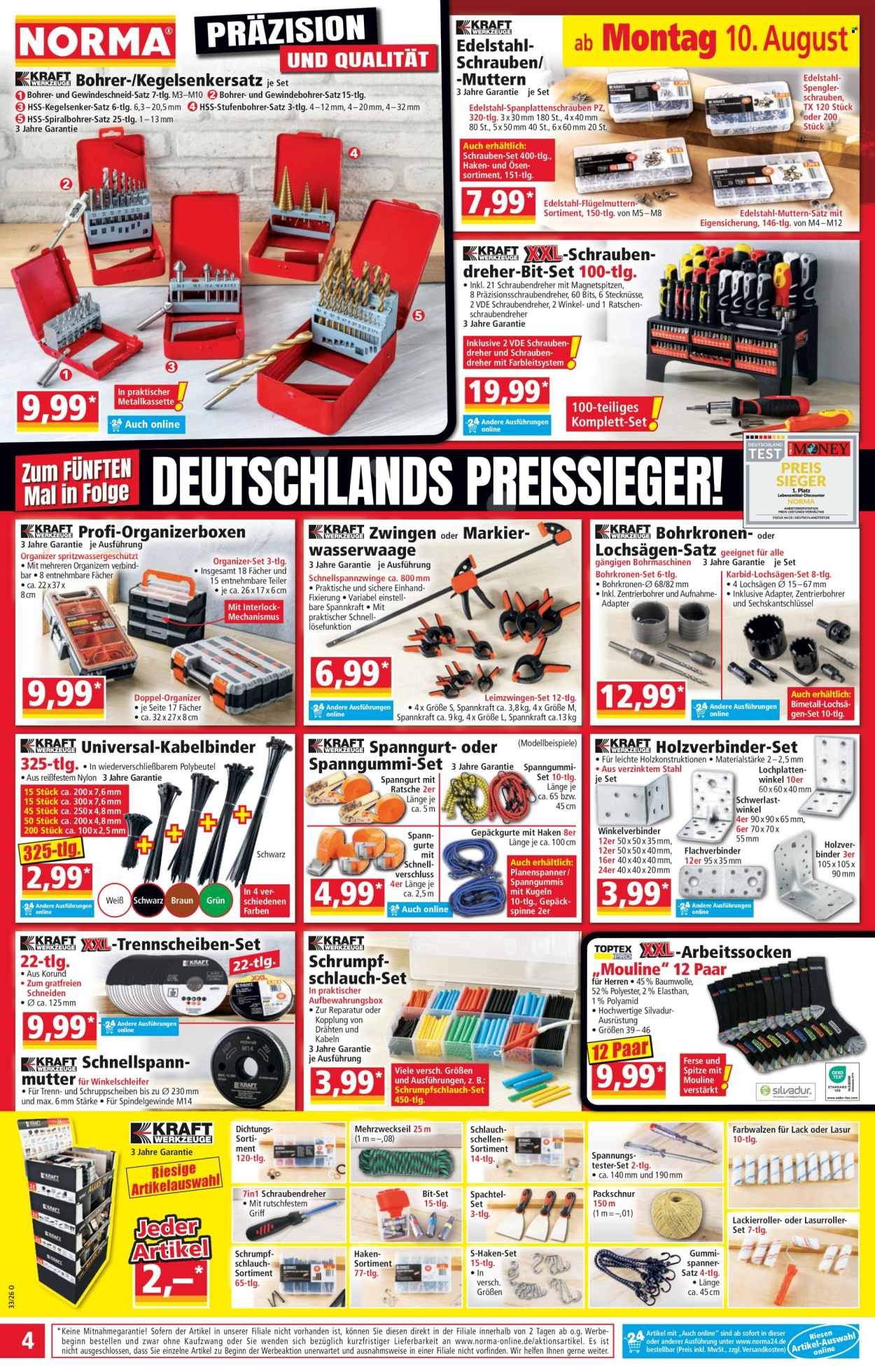 NORMA Prospekt - Ab Montag 10.08.2026