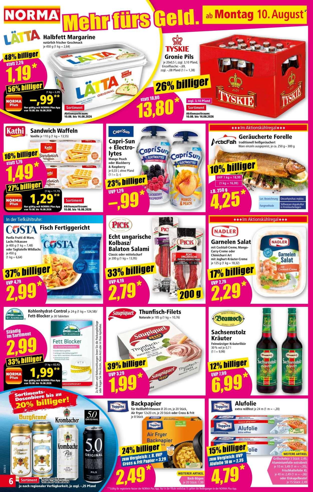 NORMA Prospekt - Ab Montag 10.08.2026