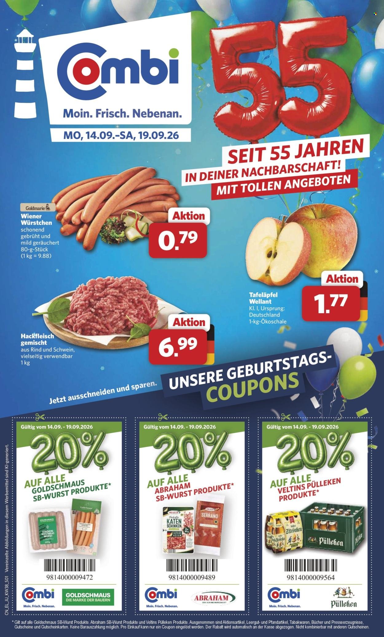 COMBI Prospekt - Ab Montag 14.09.2026