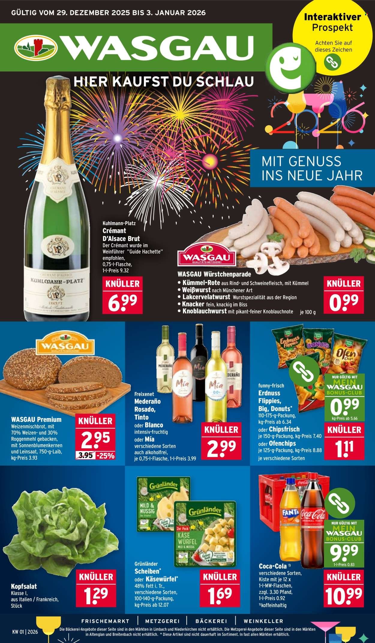 WASGAU Prospekt - Ab Montag 29.12.2025 (2025-12-29 - 2026-01-03)