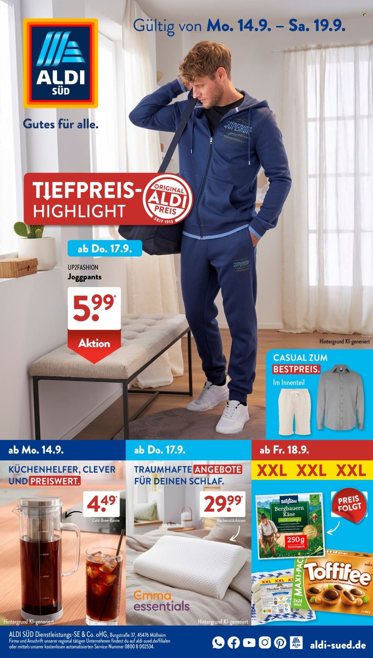 ALDI SÜD Prospekt - Ab Montag 14.09.2026