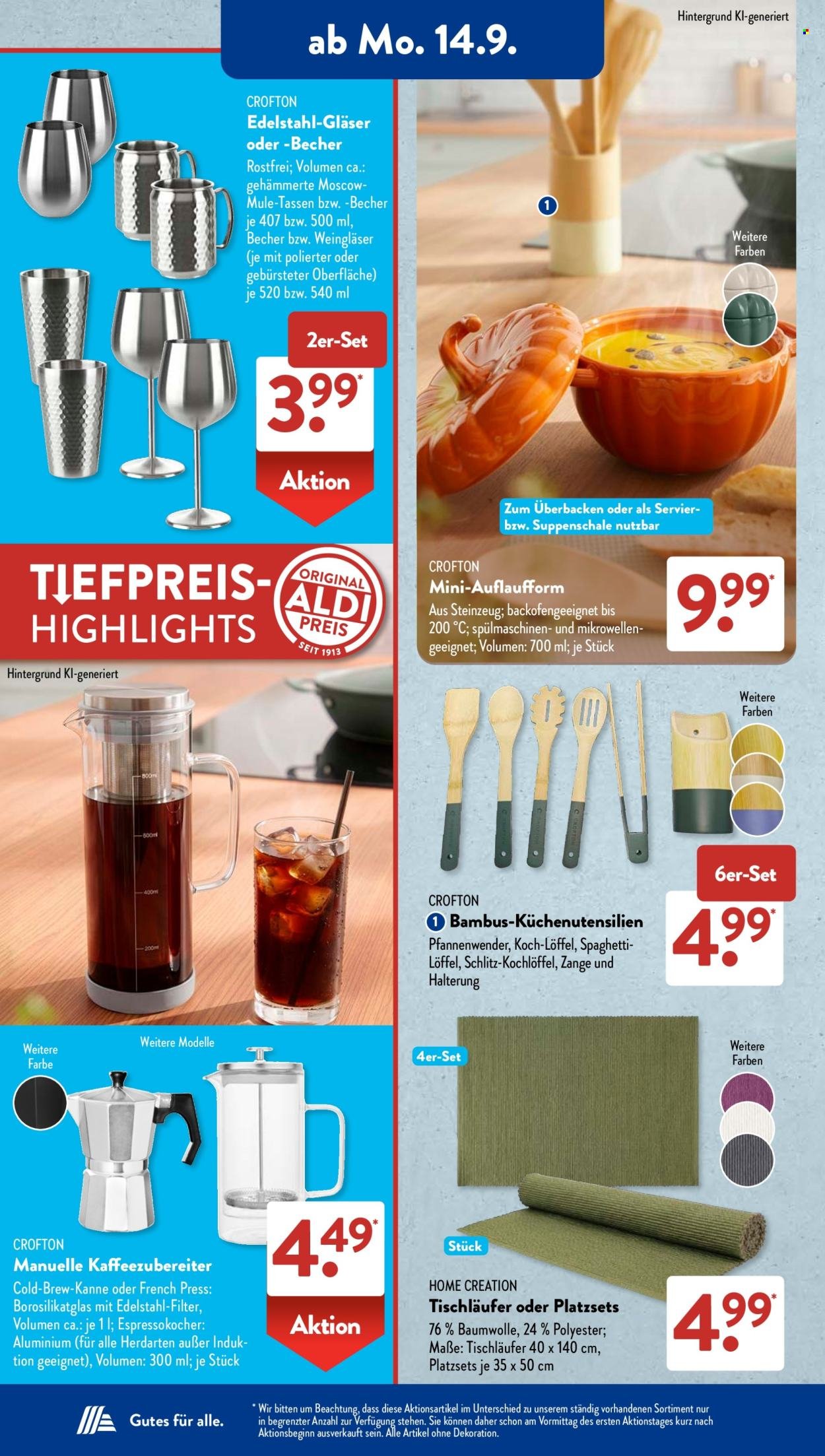ALDI SÜD Prospekt - Ab Montag 14.09.2026