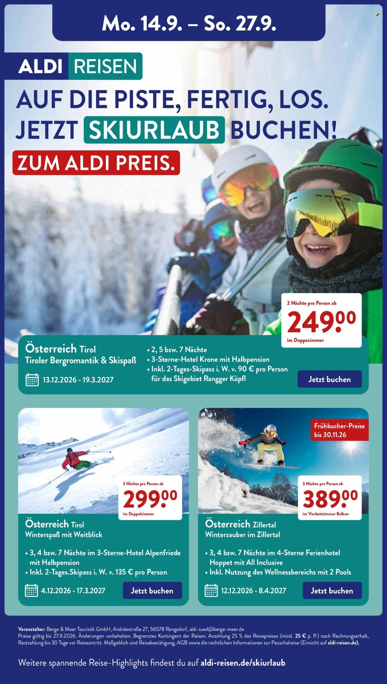 ALDI SÜD Prospekt - Ab Montag 14.09.2026