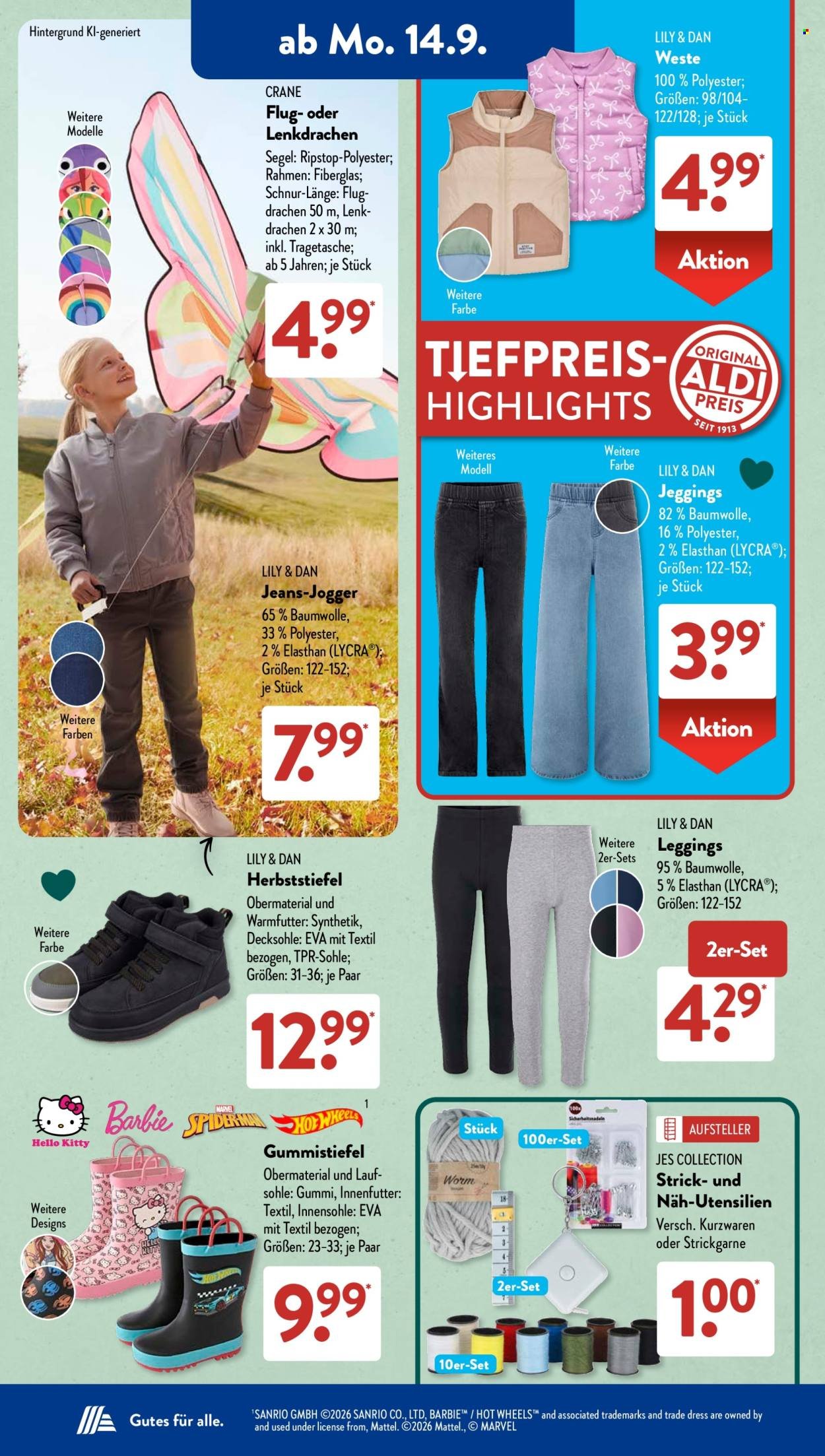 ALDI SÜD Prospekt - Ab Montag 14.09.2026