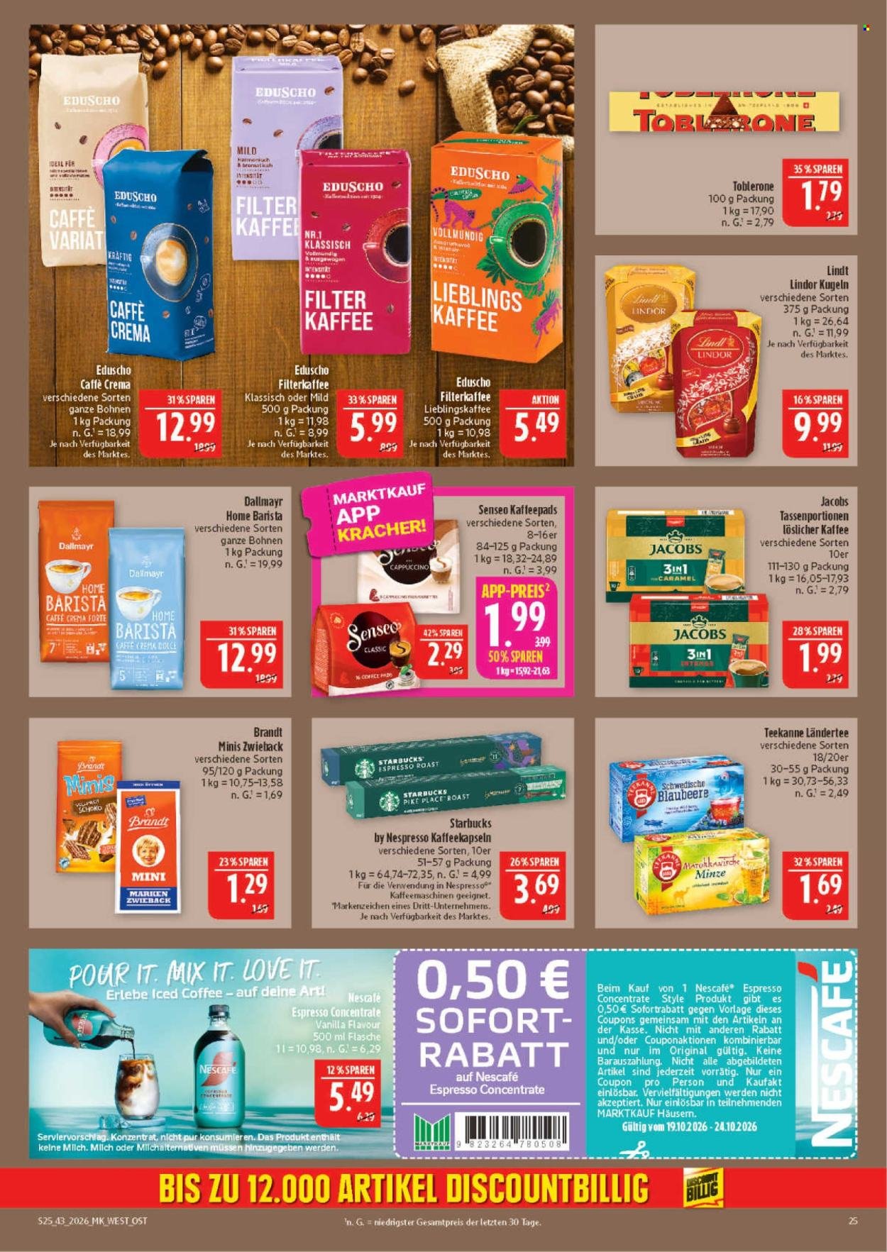 MARKTKAUF Prospekt - Ab Montag 19.10.2026