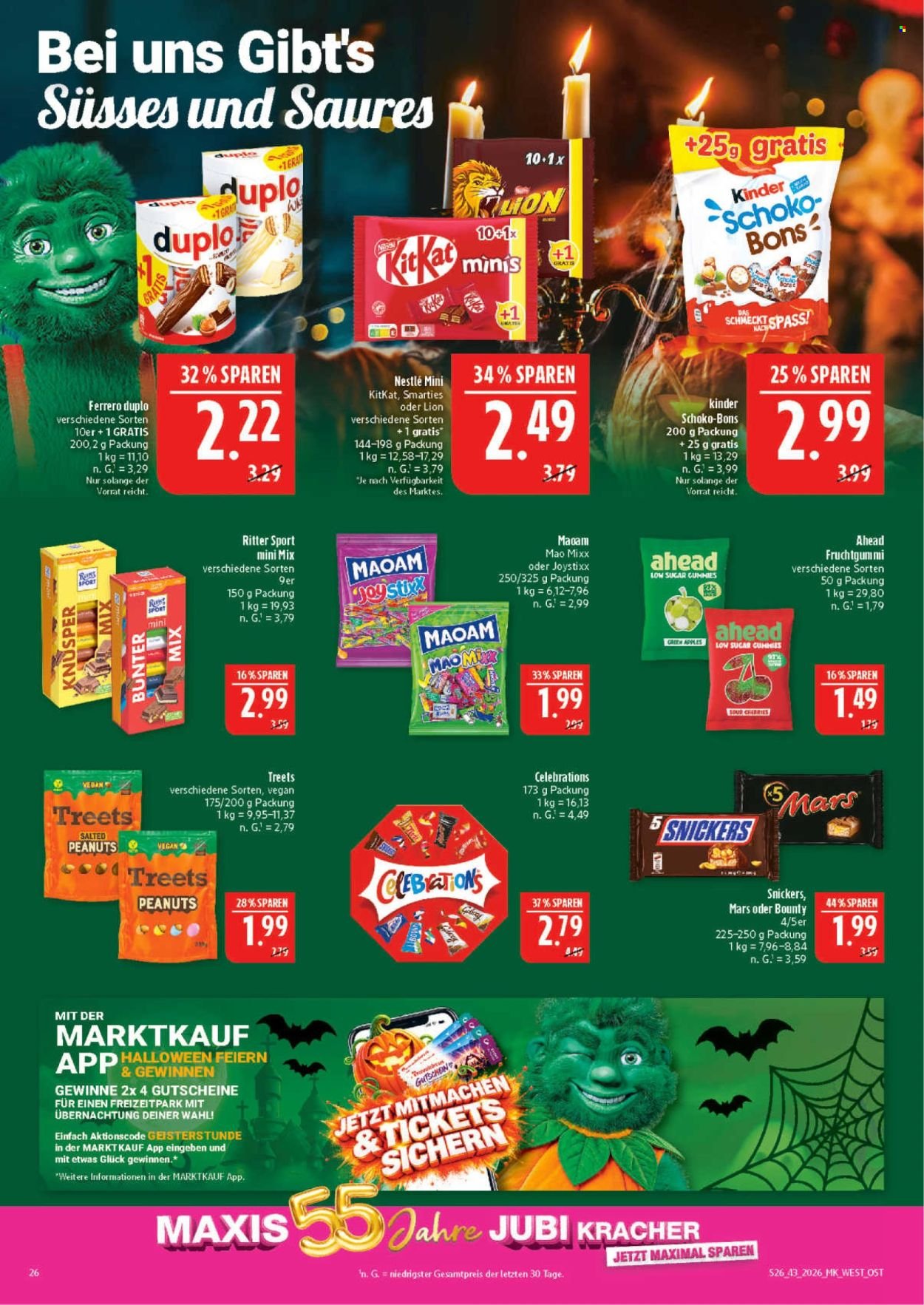 MARKTKAUF Prospekt - Ab Montag 19.10.2026