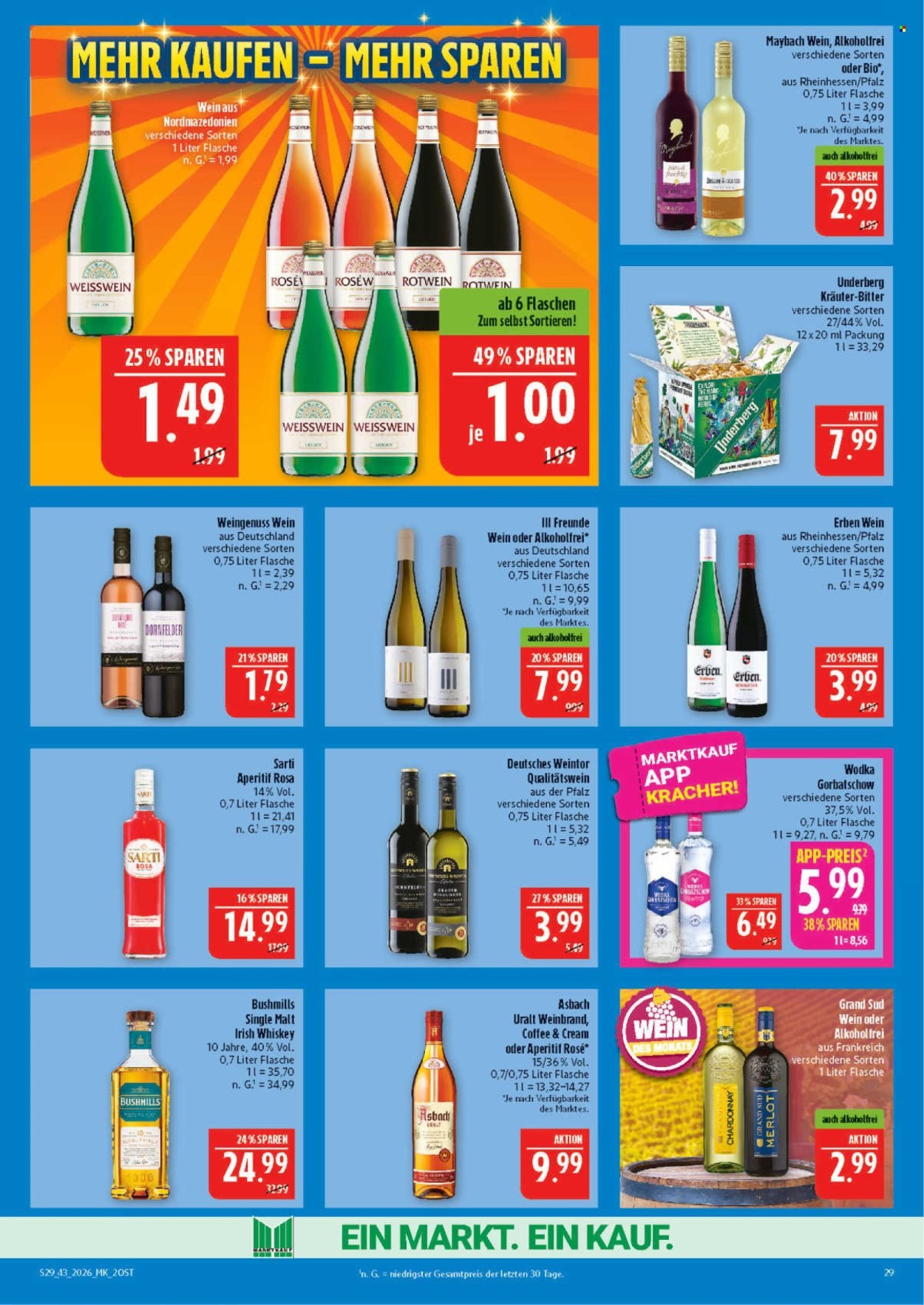 MARKTKAUF Prospekt - Ab Montag 19.10.2026