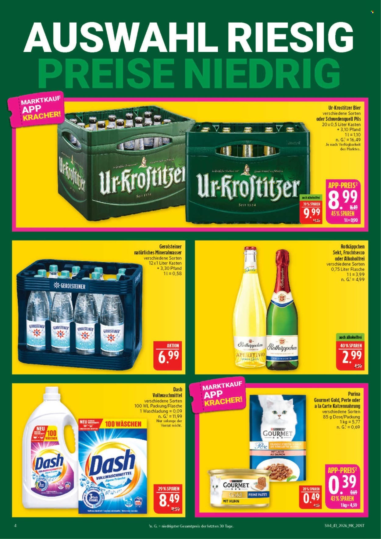 MARKTKAUF Prospekt - Ab Montag 19.10.2026
