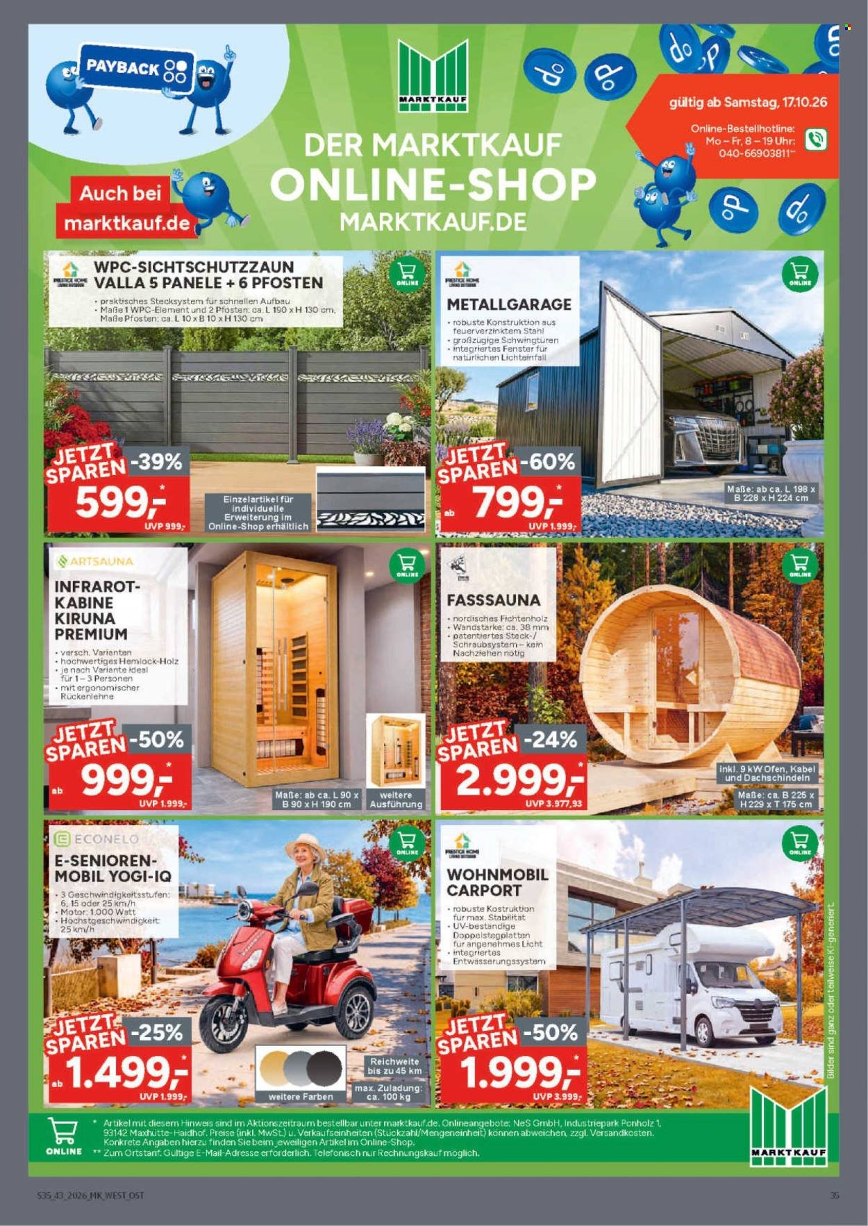 MARKTKAUF Prospekt - Ab Montag 19.10.2026