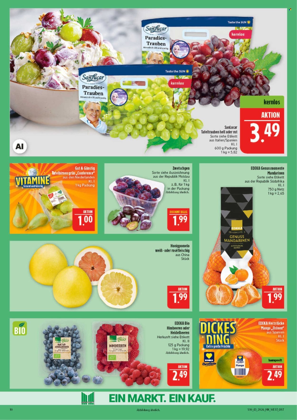 MARKTKAUF Prospekt - Ab Montag 19.10.2026