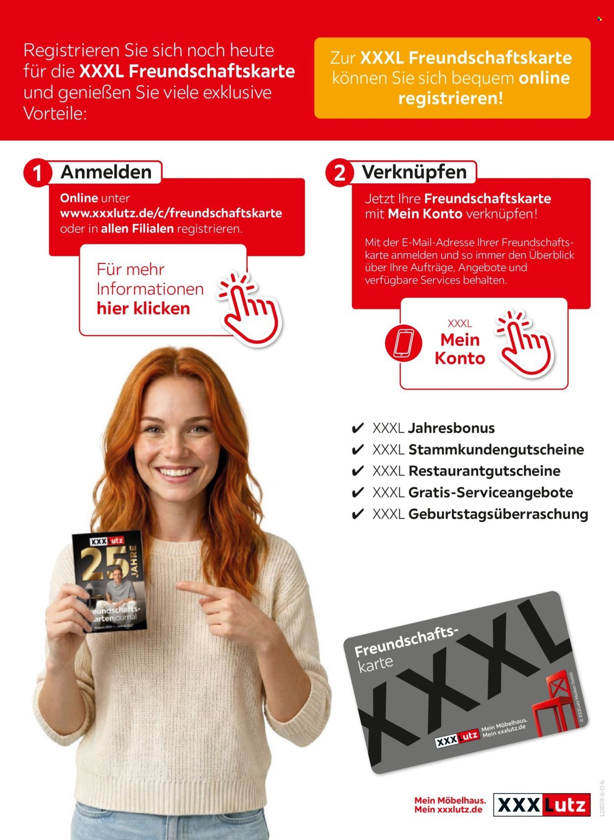 XXXLUTZ Prospekt - Personalrabatt für alle