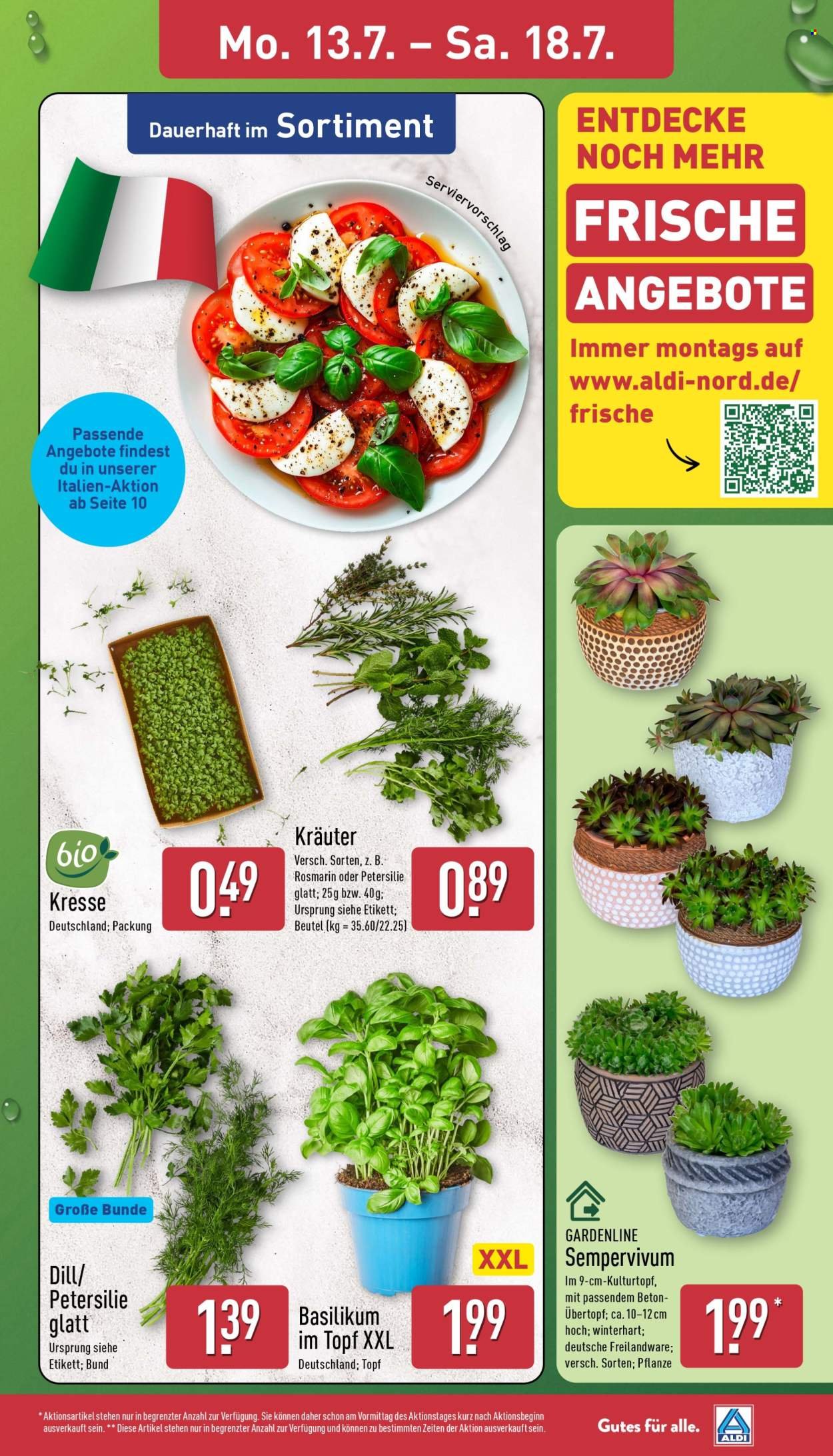 ALDI NORD Prospekt - Italienische Woche