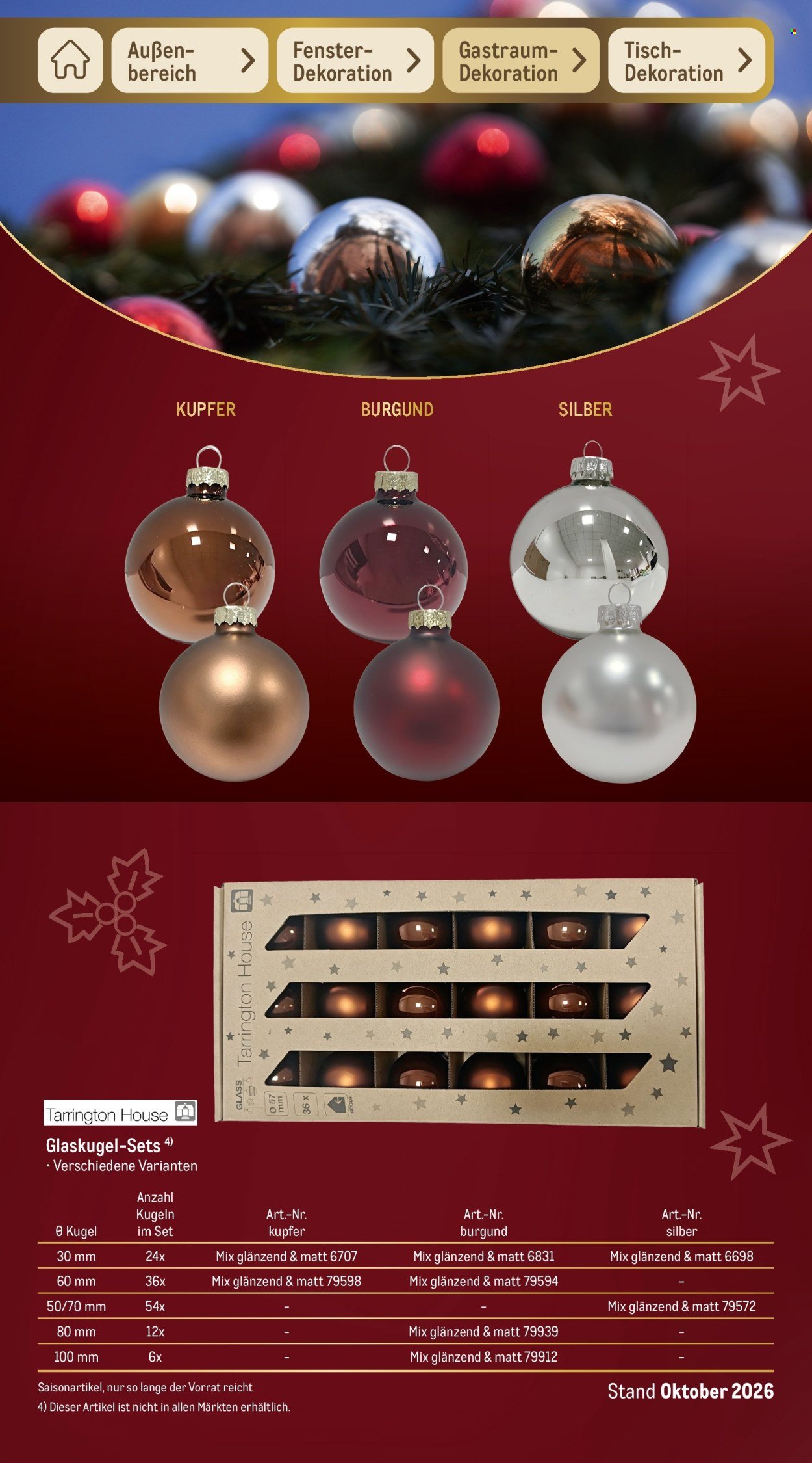 METRO Prospekt - Sortimentskatalog Weihnachten