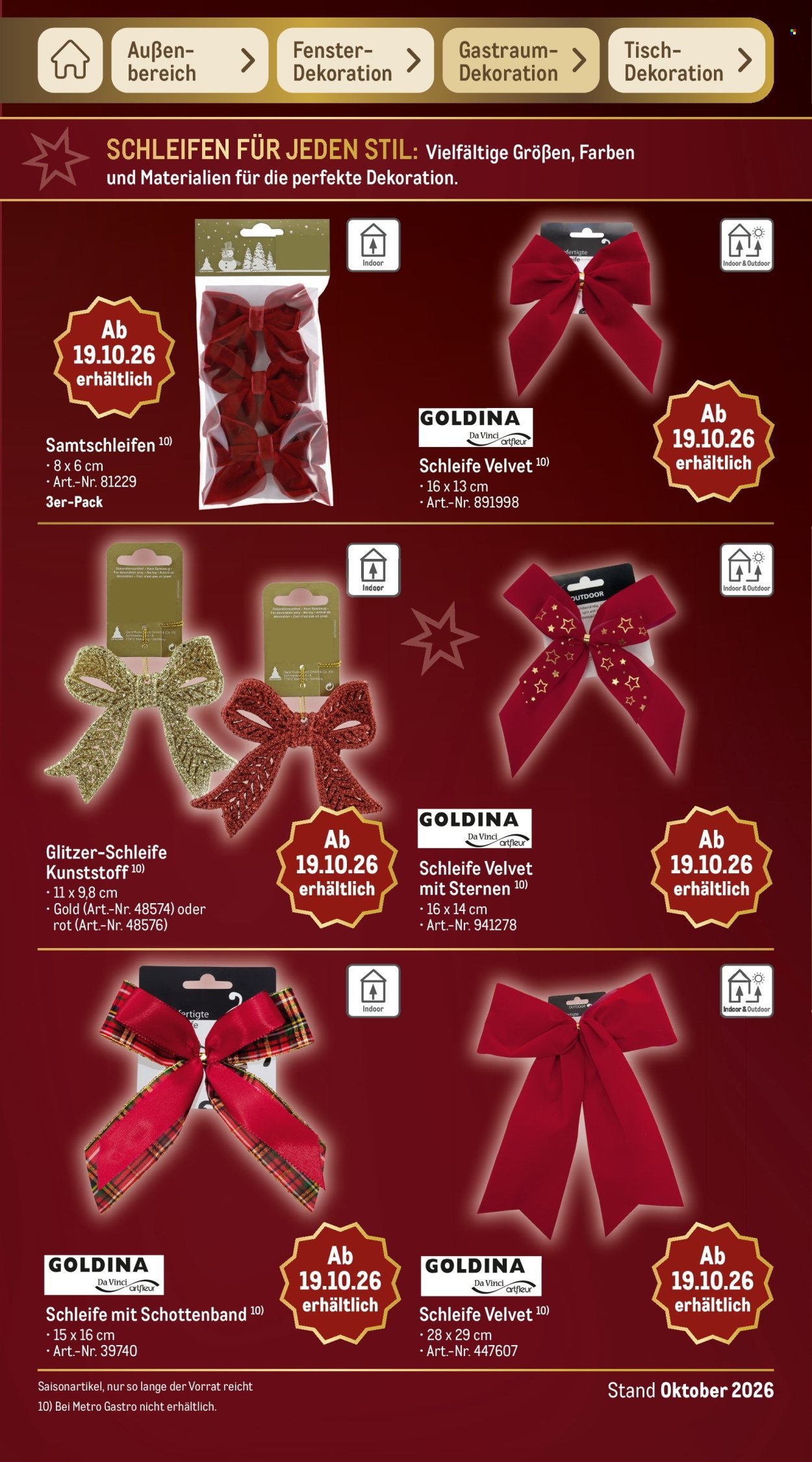 METRO Prospekt - Sortimentskatalog Weihnachten