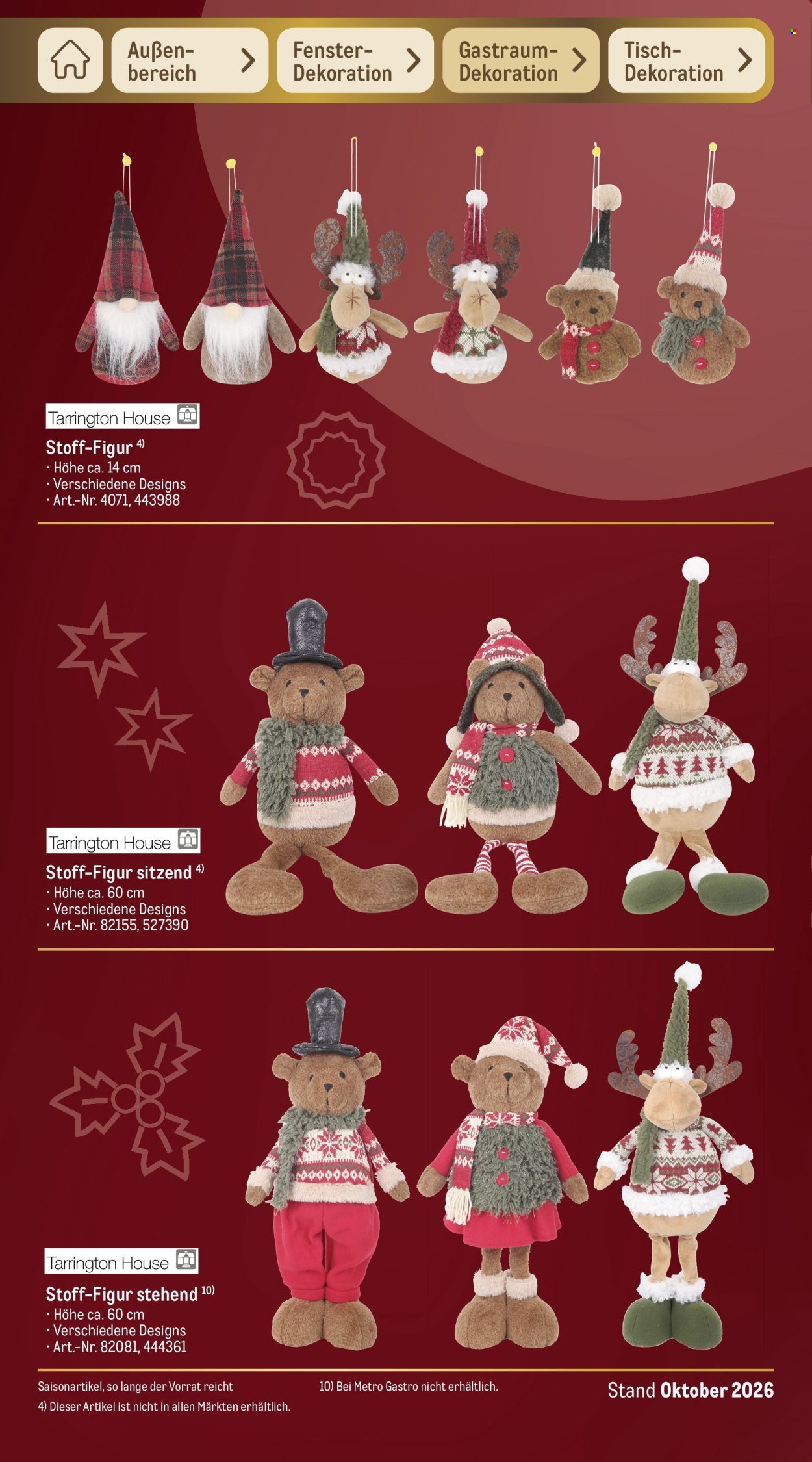 METRO Prospekt - Sortimentskatalog Weihnachten