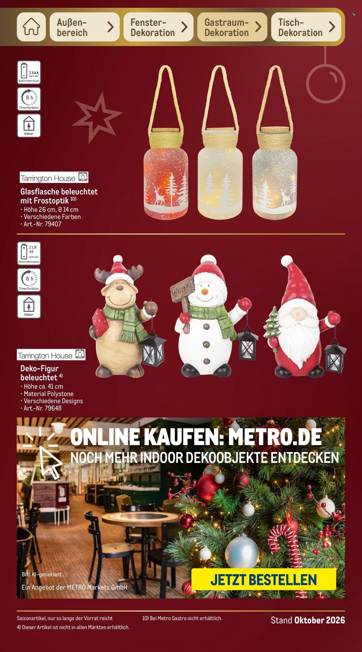 METRO Prospekt - Sortimentskatalog Weihnachten