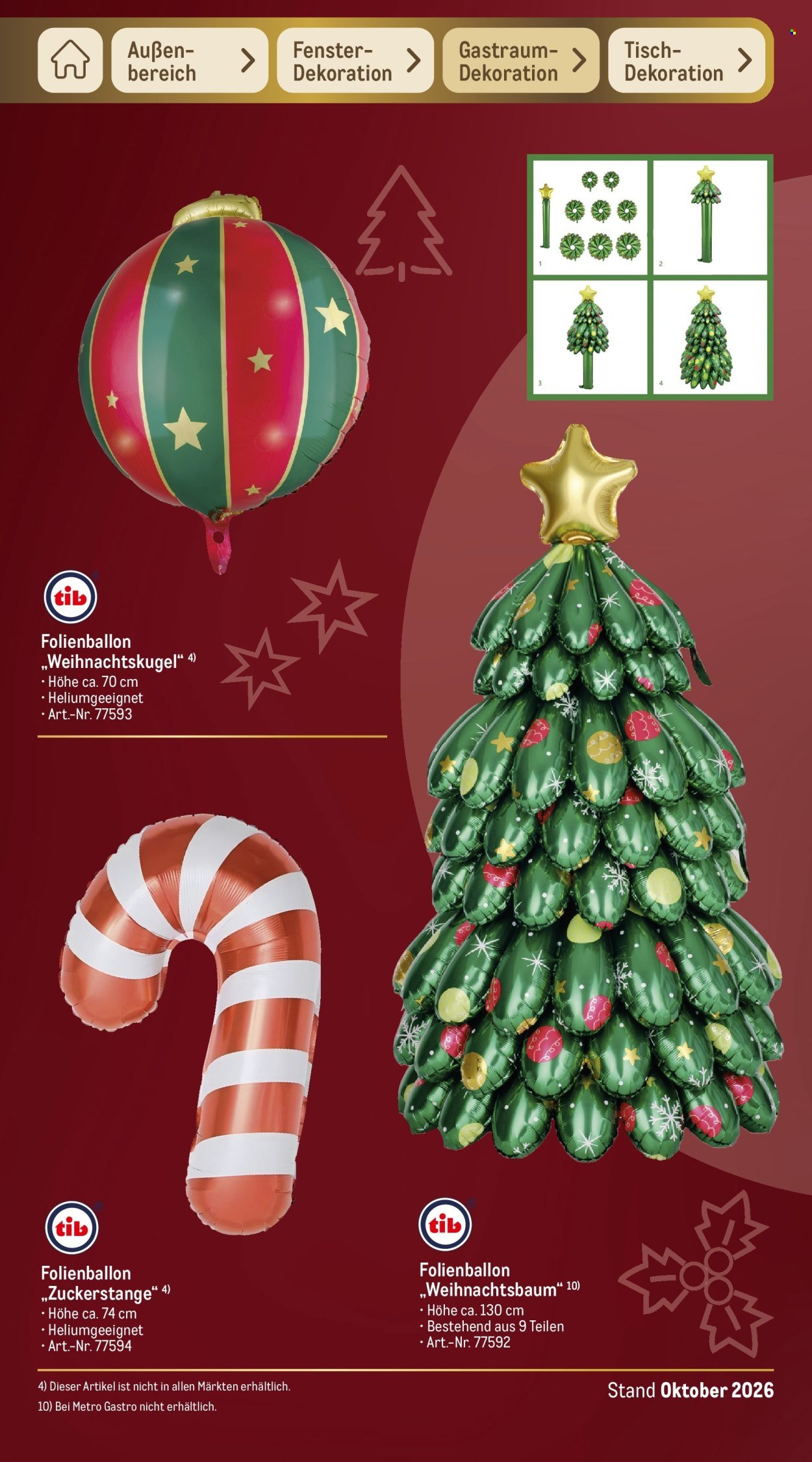 METRO Prospekt - Sortimentskatalog Weihnachten