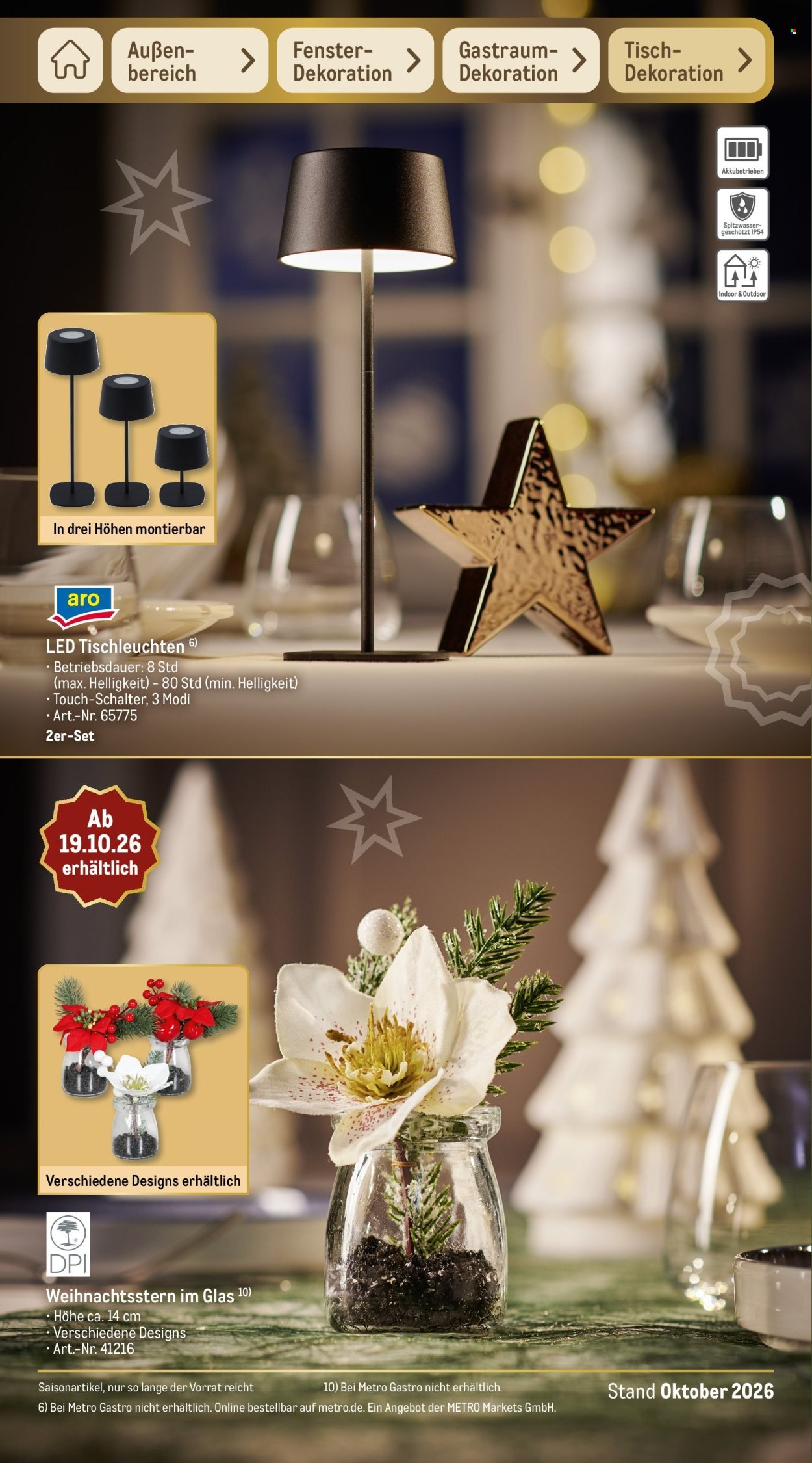 METRO Prospekt - Sortimentskatalog Weihnachten