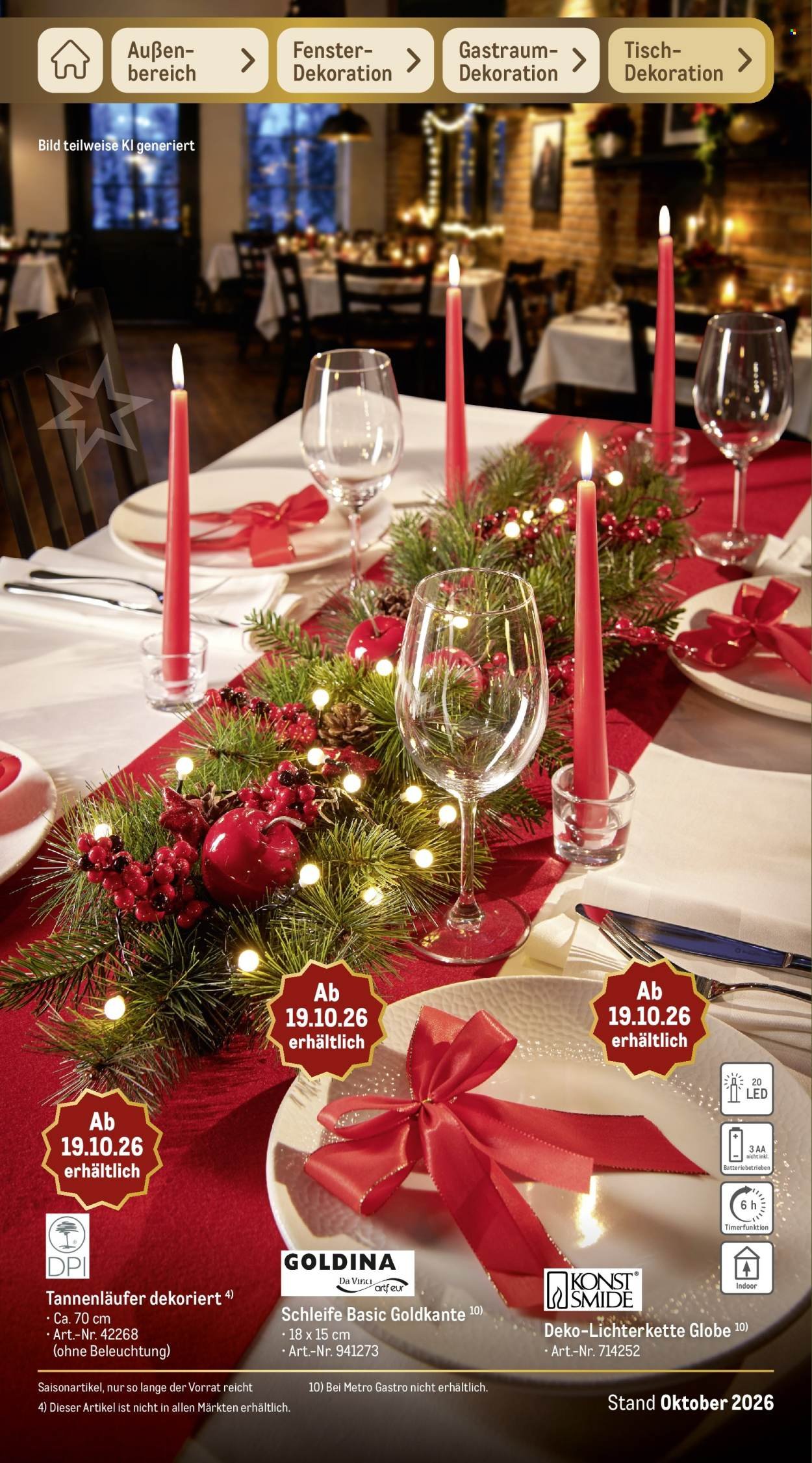 METRO Prospekt - Sortimentskatalog Weihnachten