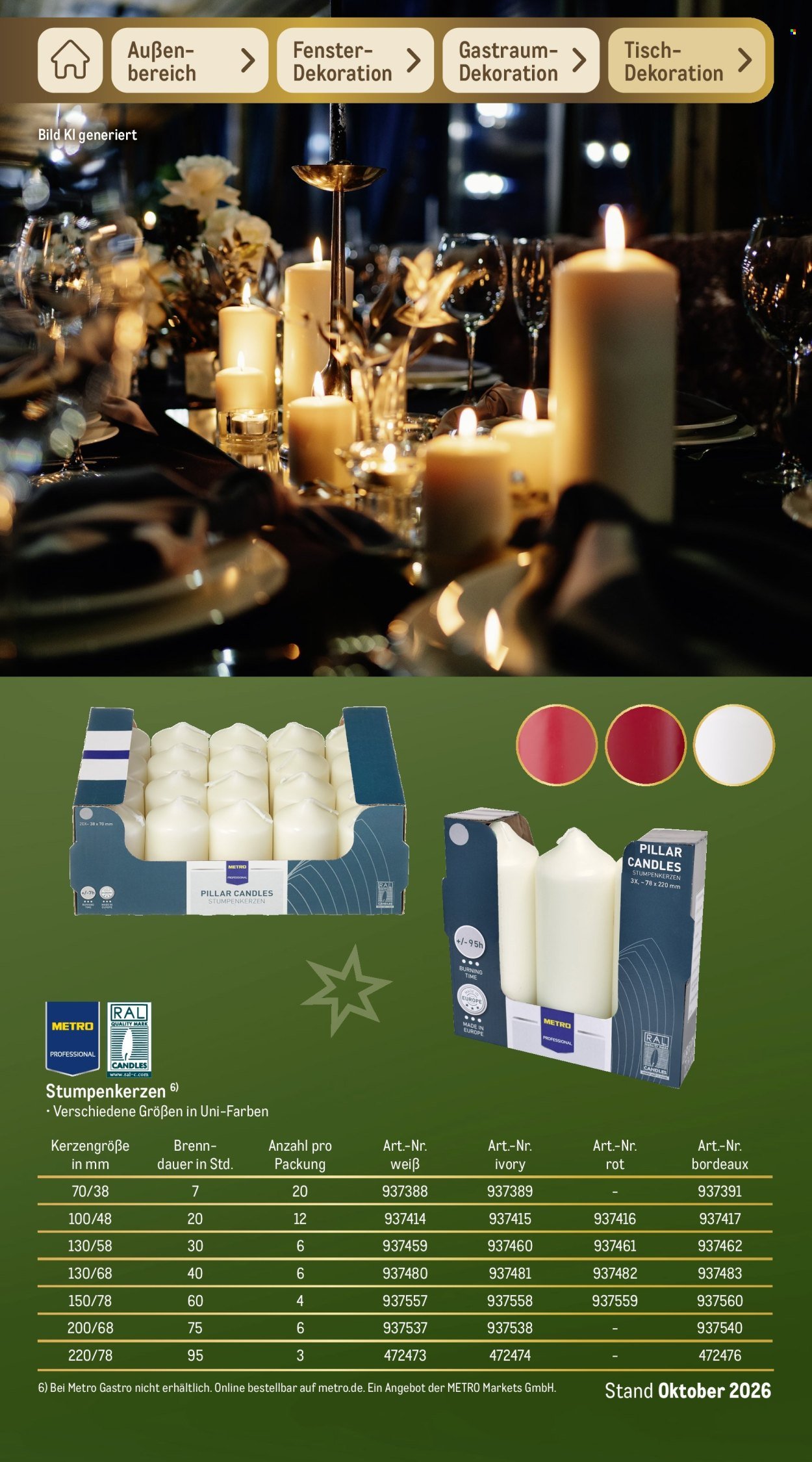 METRO Prospekt - Sortimentskatalog Weihnachten